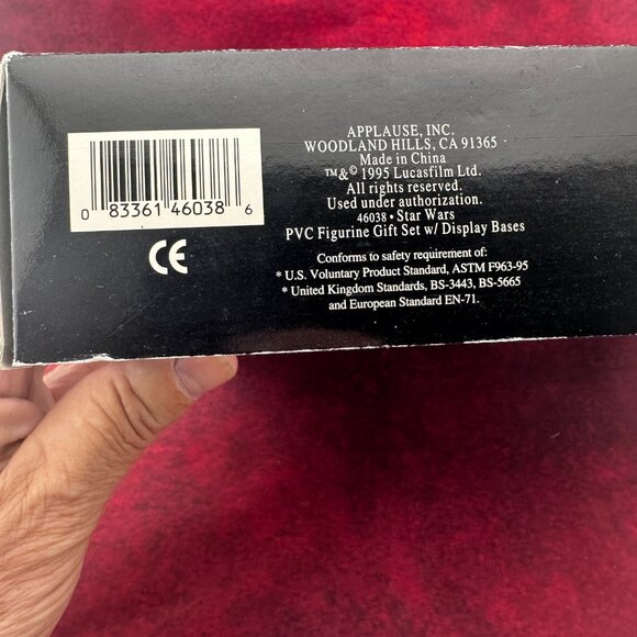 1995 APLLAUSE STAR WARS CLASSIC COLLECTORS SERIES FIGURINES SET of 6 # 33779 - Picture 11 of 11